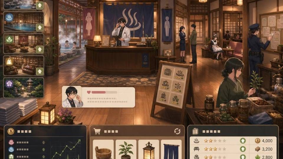 背德浴场 四时段行动 资料图 6