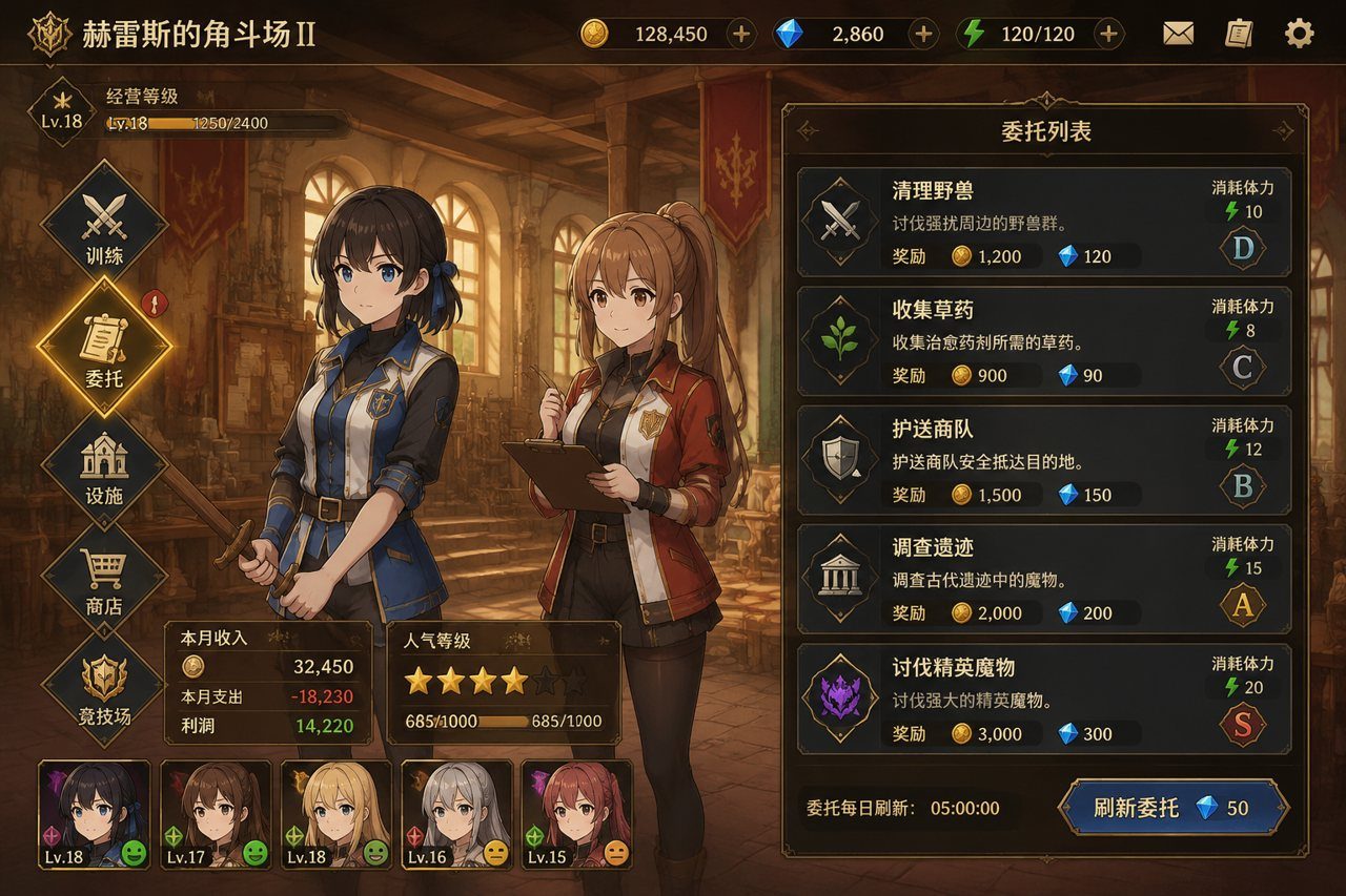 赫雷斯的角斗场Ⅱ 章节事件 详情图 1